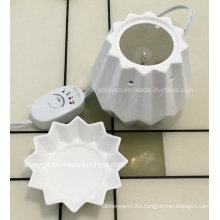 Electric Translucent Fragrance Lamp Warmer with Temperature Adjustment